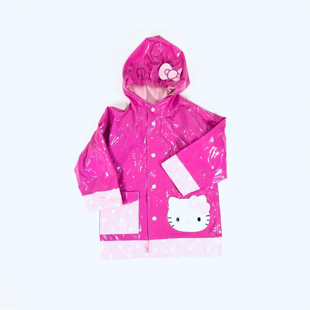 WESTERN CHIEF HELLO KITTY GIRLS RAINCOAT SIZE 4